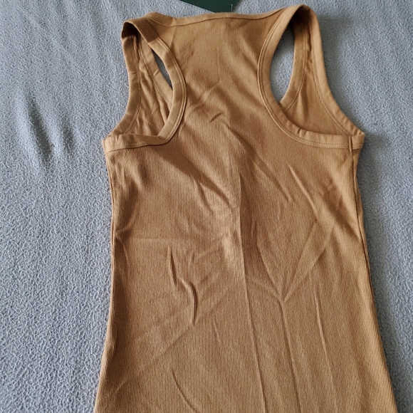 Snap botten Tank Top brown Small - Picture 2 of 3